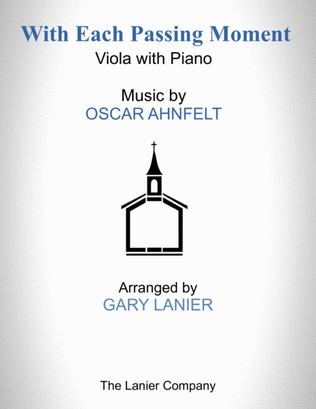 Book cover for With Each Passing Moment (Viola with Piano - Score & Part included)