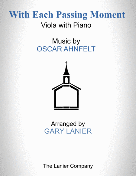 With Each Passing Moment (Viola with Piano - Score & Part included) image number null