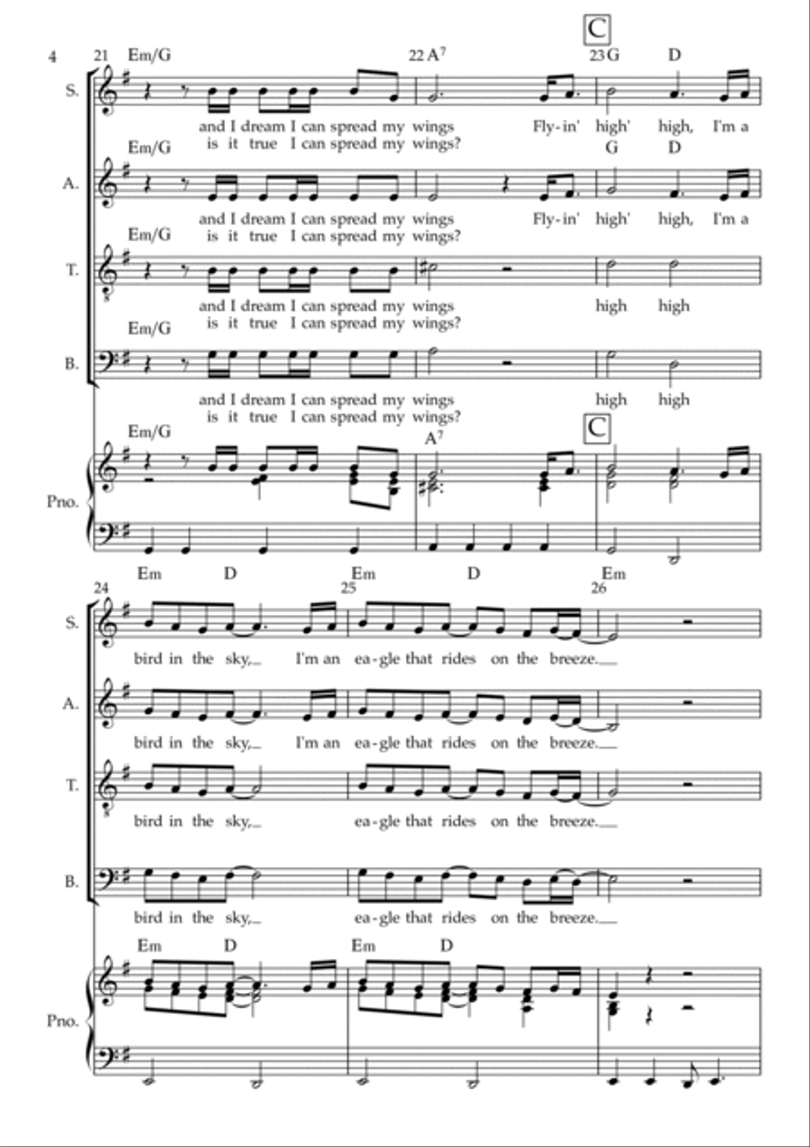 Eagle 4-Part scores gallery preview page 4