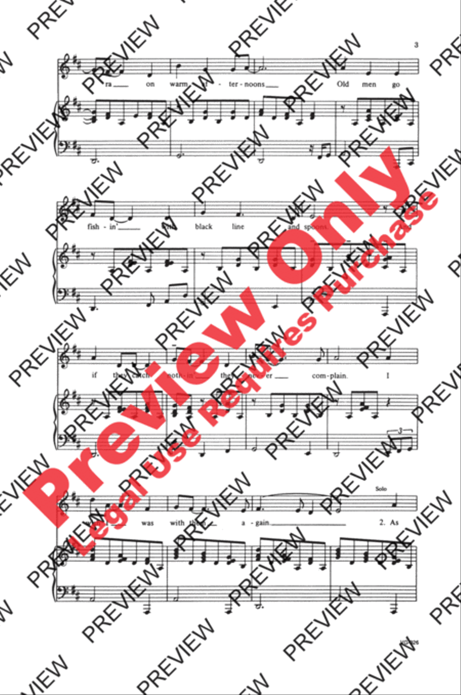 Song for the Mira Song for the Mira Women's Choir scores gallery preview page 3