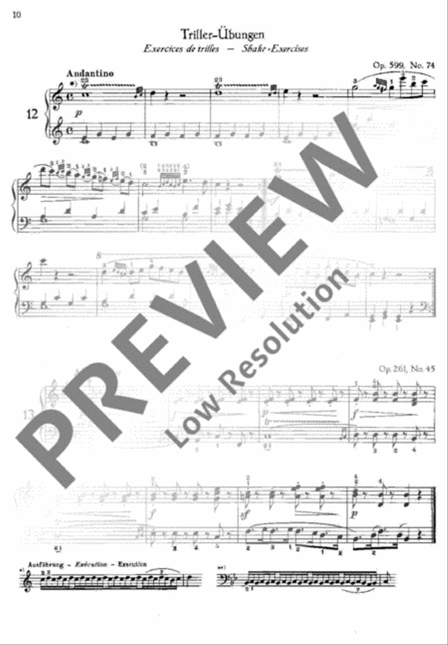 The practical Czerny Piano Solo scores gallery preview page 11