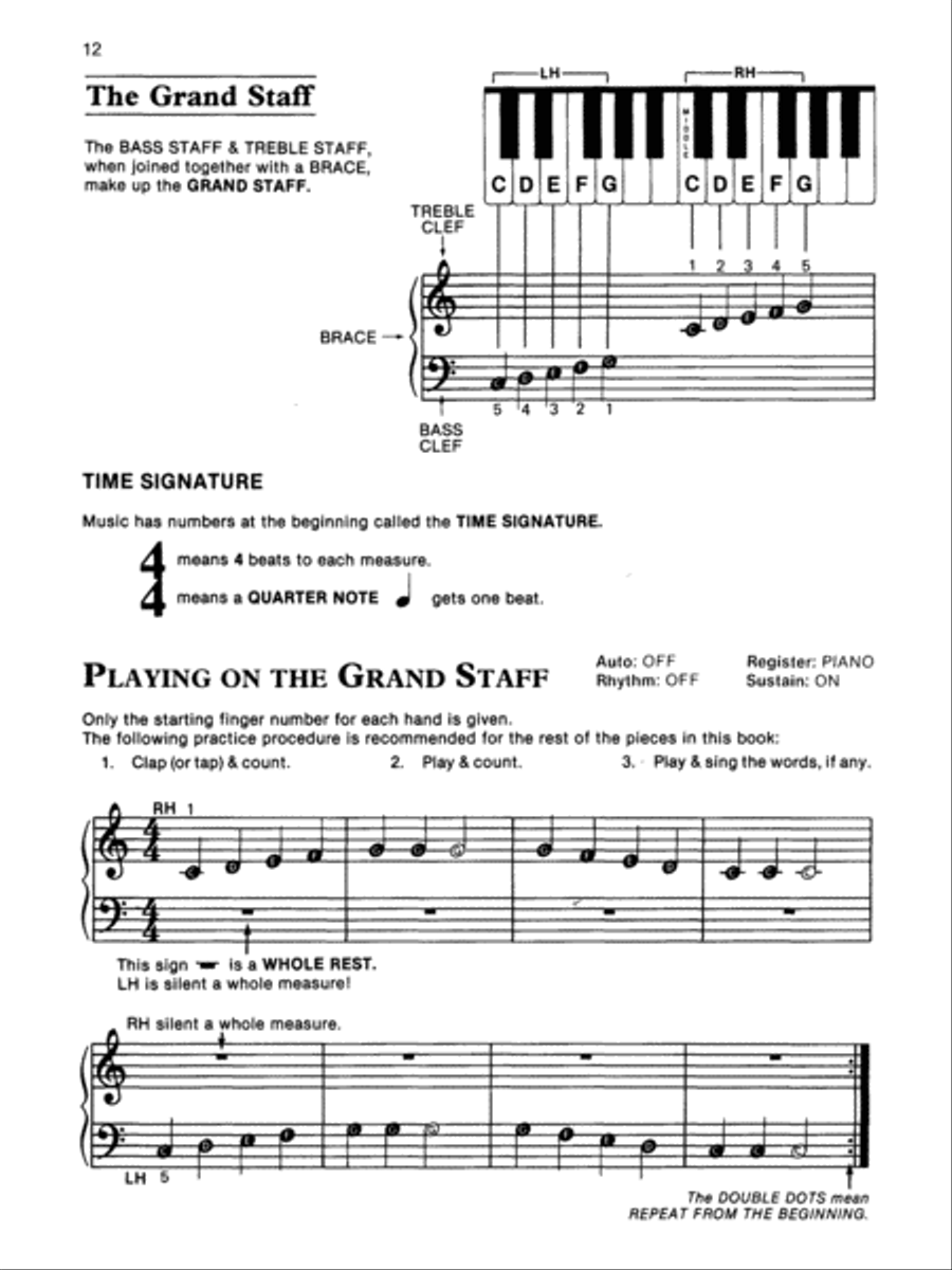 Alfred's Basic Electronic Keyboard Course Electronic Keyboard scores gallery preview page 7