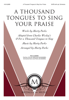 Book cover for A Thousand Tongues to Sing Your Praise
