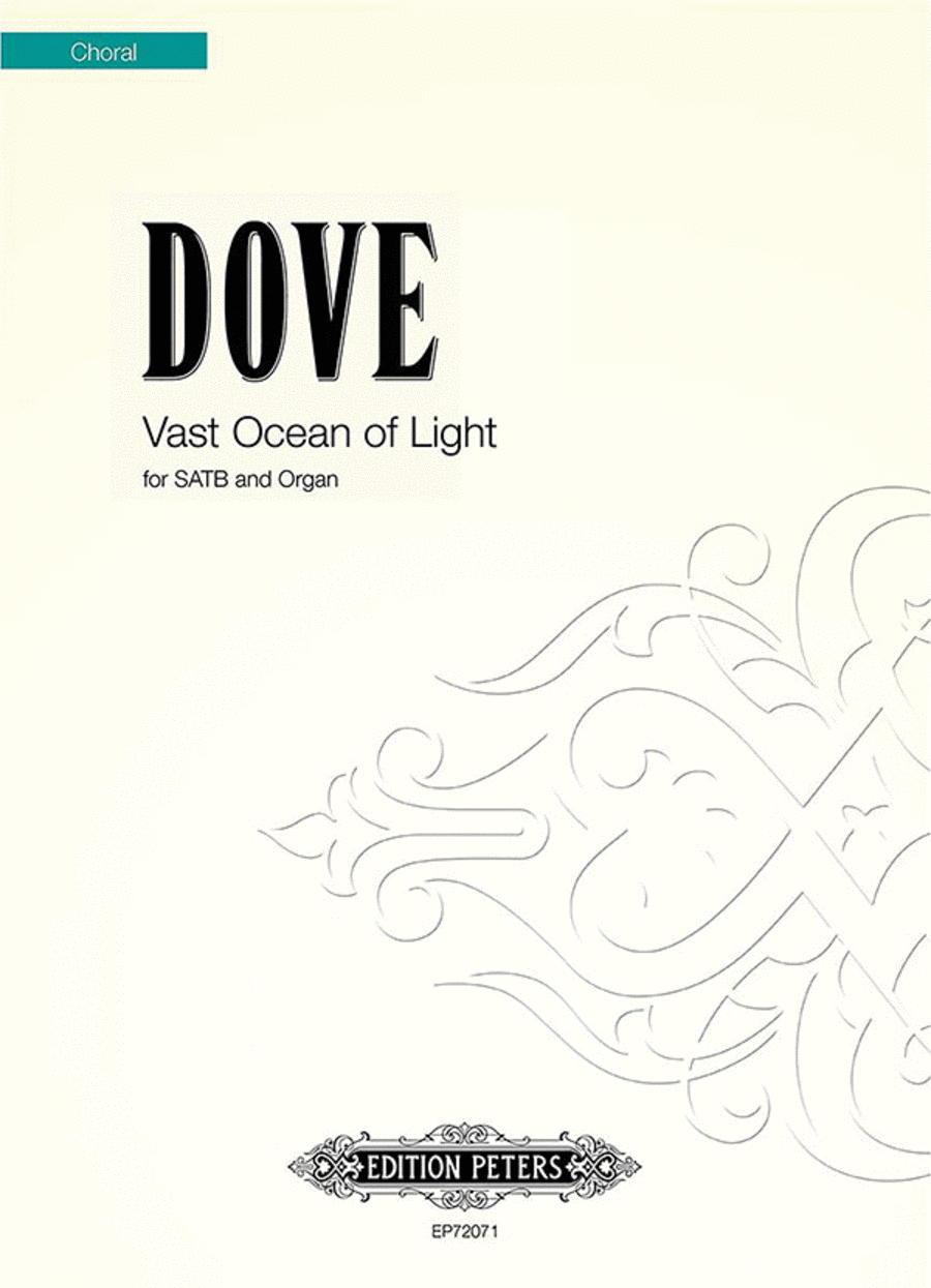 Vast Ocean of Light for SATB Choir and Organ 4-Part scores gallery preview page 1