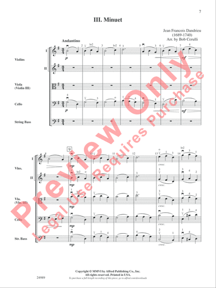 Belwin Beginning String Orchestra Kit #2 String Orchestra scores gallery preview page 8