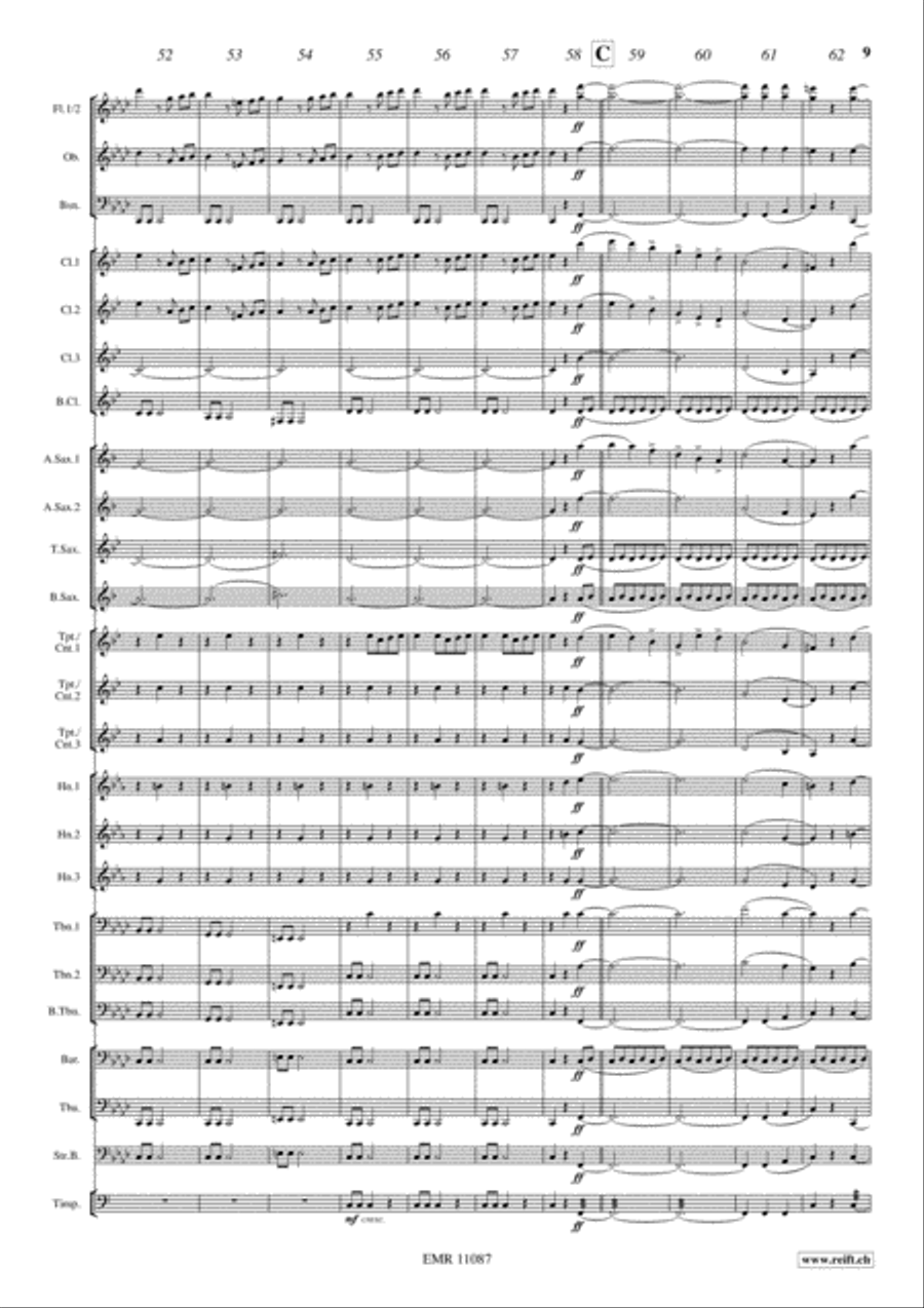 Egmont Egmont Concert Band scores gallery preview page 10