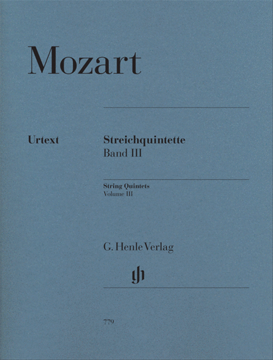 String Quintets: Volume III String Quintet scores gallery preview page 1