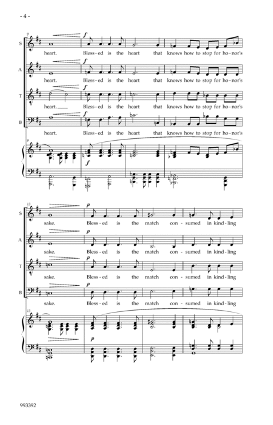 Three Choral Works from 