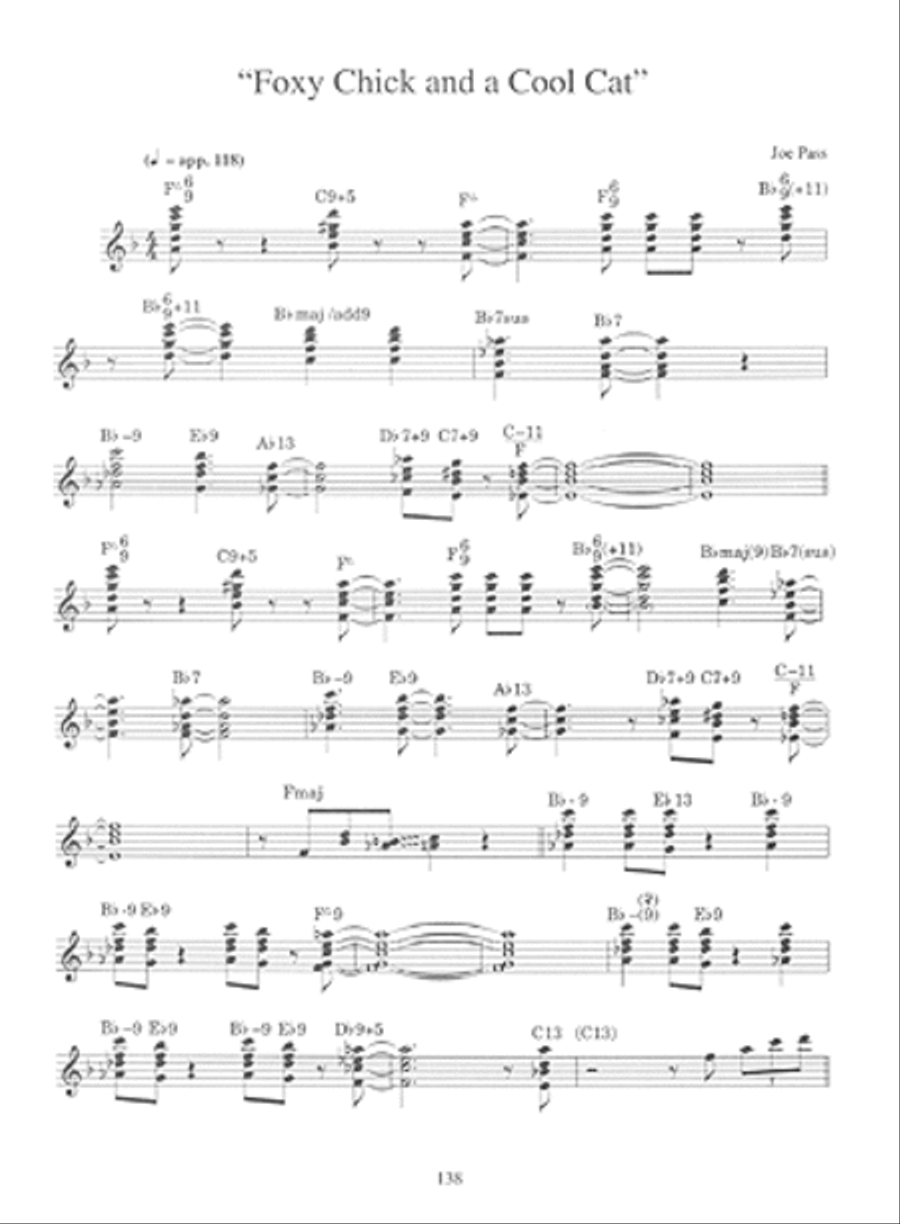 Complete Joe Pass Electric Guitar scores gallery preview page 2