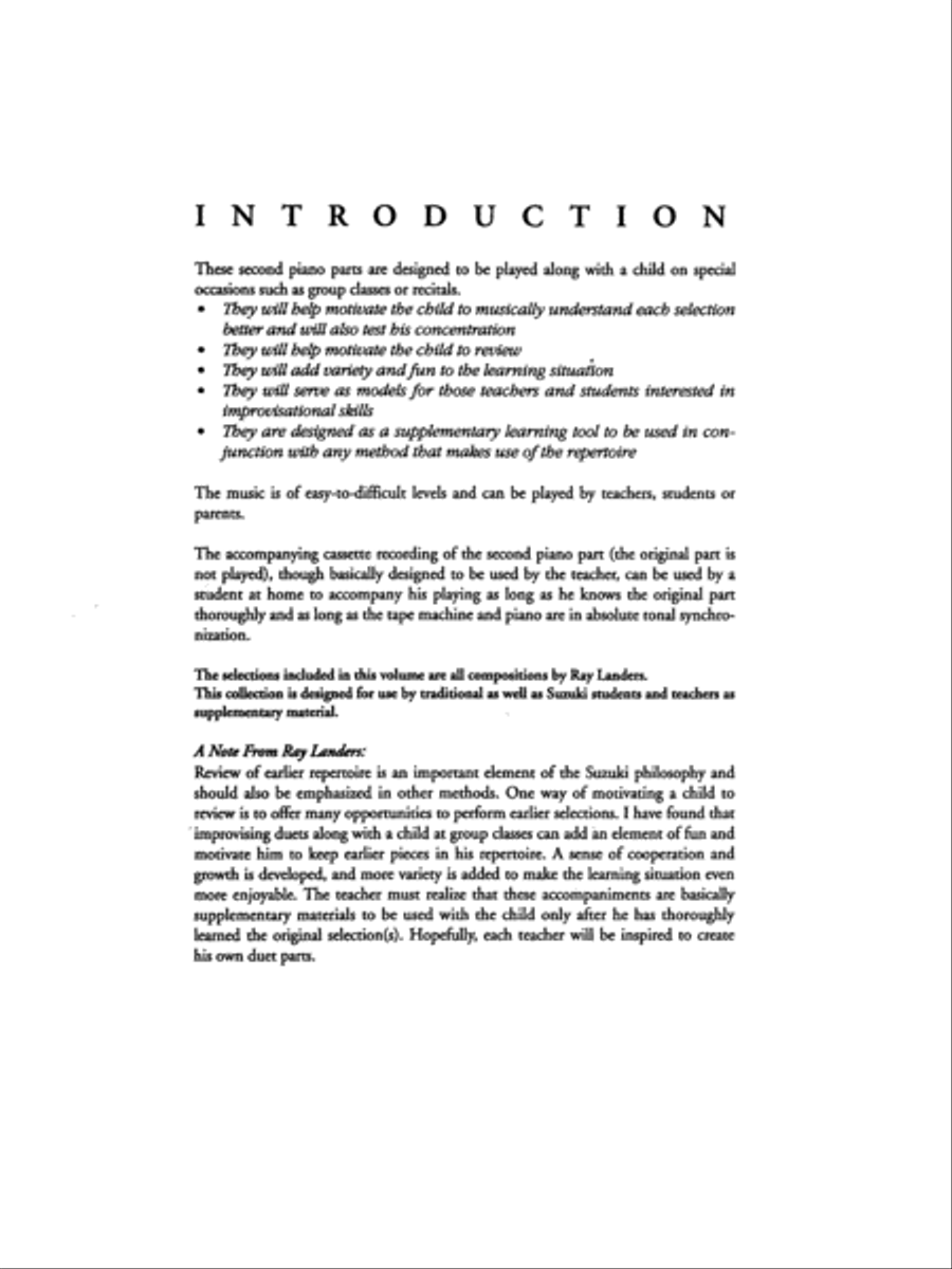 Second Piano Accompaniments, Volume B Piano Accompaniment scores gallery preview page 7