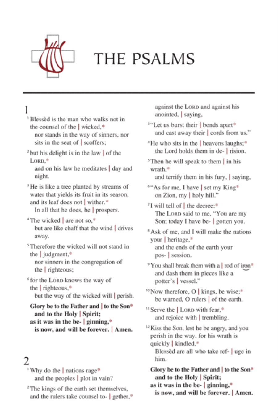 Lutheran Service Book: Personal/Gift Edition Choir scores gallery preview page 7
