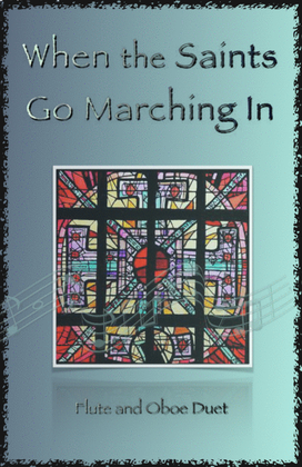 Book cover for When the Saints Go Marching In, Gospel Song for Flute and Oboe Duet