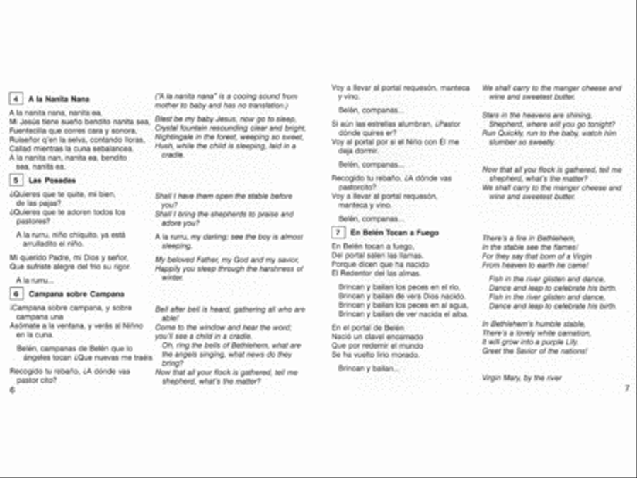 Carols and Lullabies Music for Christmas by Conrad Susa and Five American Carols CD scores gallery preview page 5