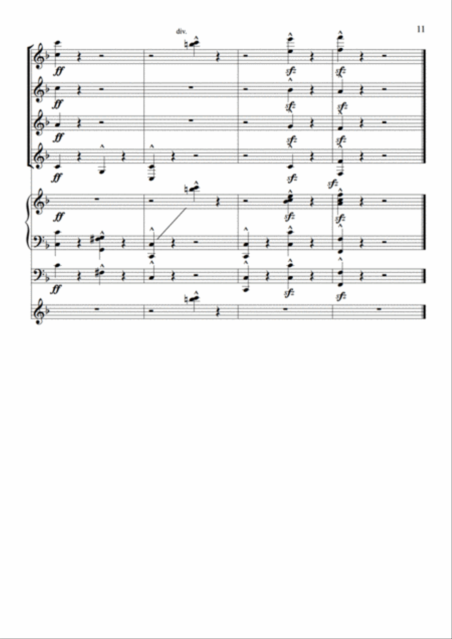 Plink Plank Plunk! Plink Plank Plunk! Set of Parts scores gallery preview page 11