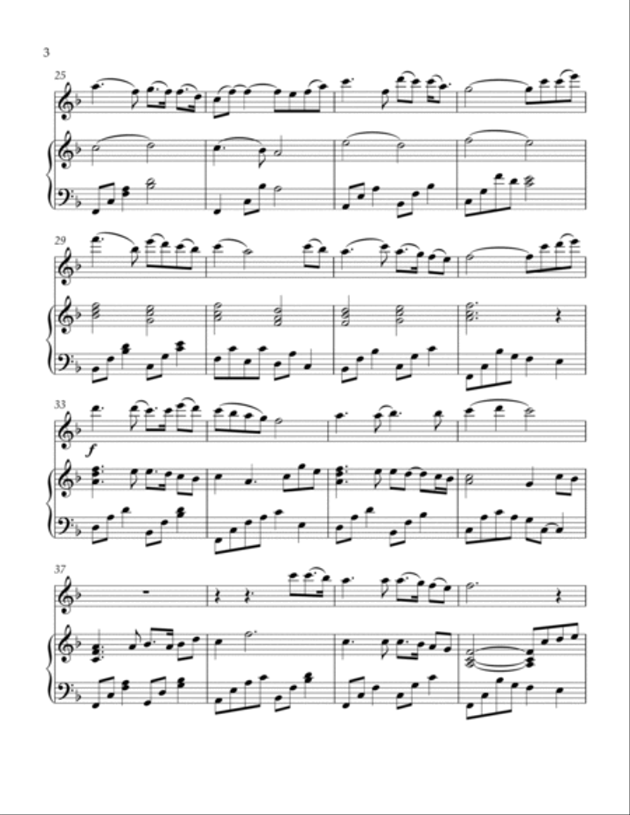 You Raise Me Up Flute Solo scores gallery preview page 4