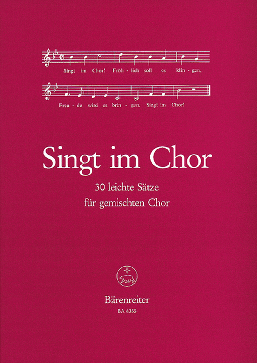 Singt im Chor