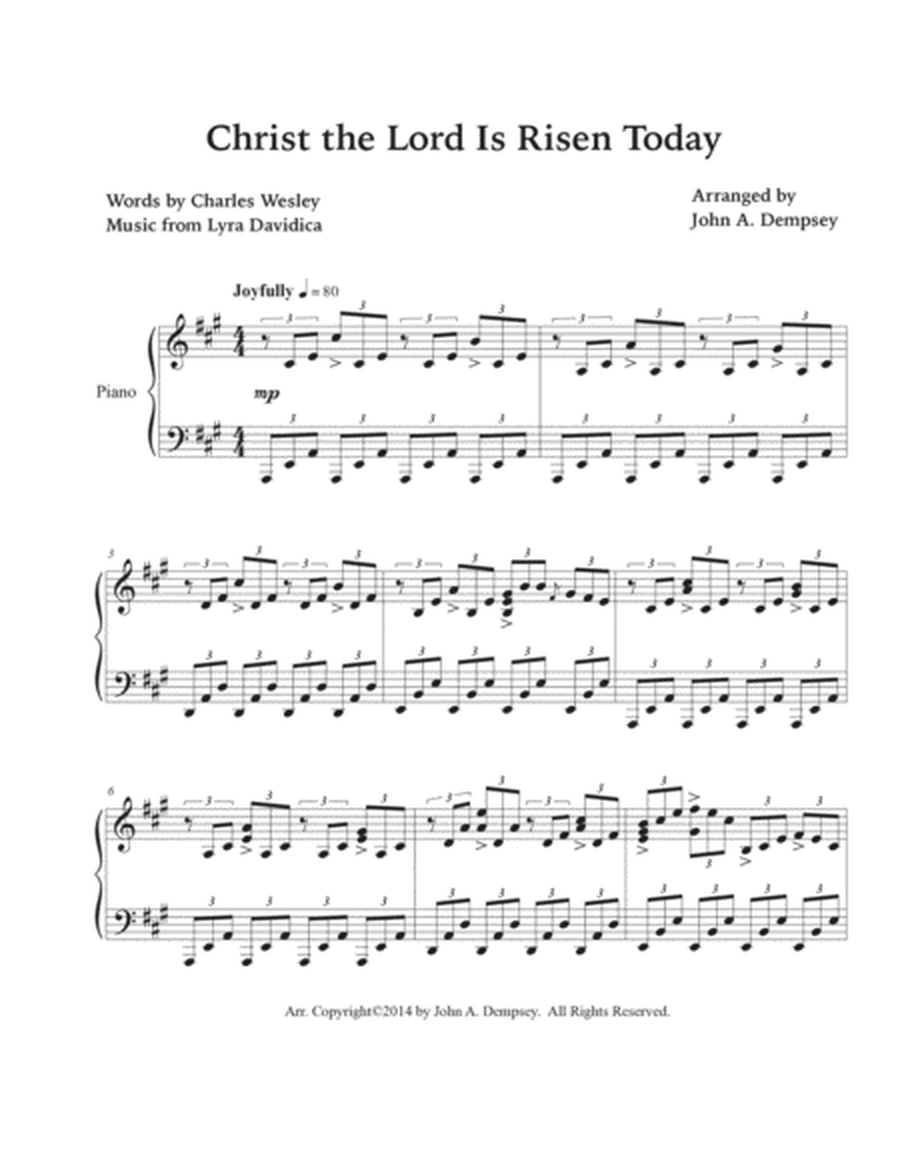 Warm Worship and Bountiful Blessings (Easter Hymns for Piano Solo) image number null