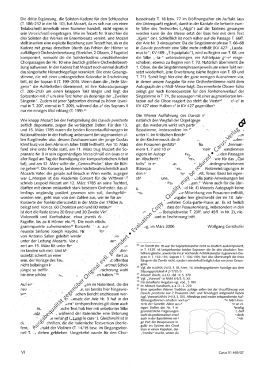Davide penitente 4-Part scores gallery preview page 7