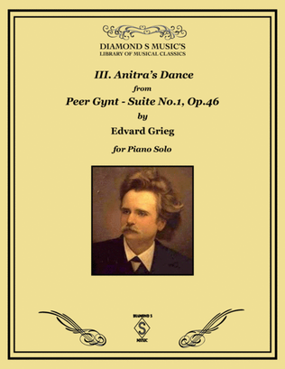 Anitra’s Dance from Peer Gynt Suite No.1, Op. 46 - Edvard Grieg - Piano Solo