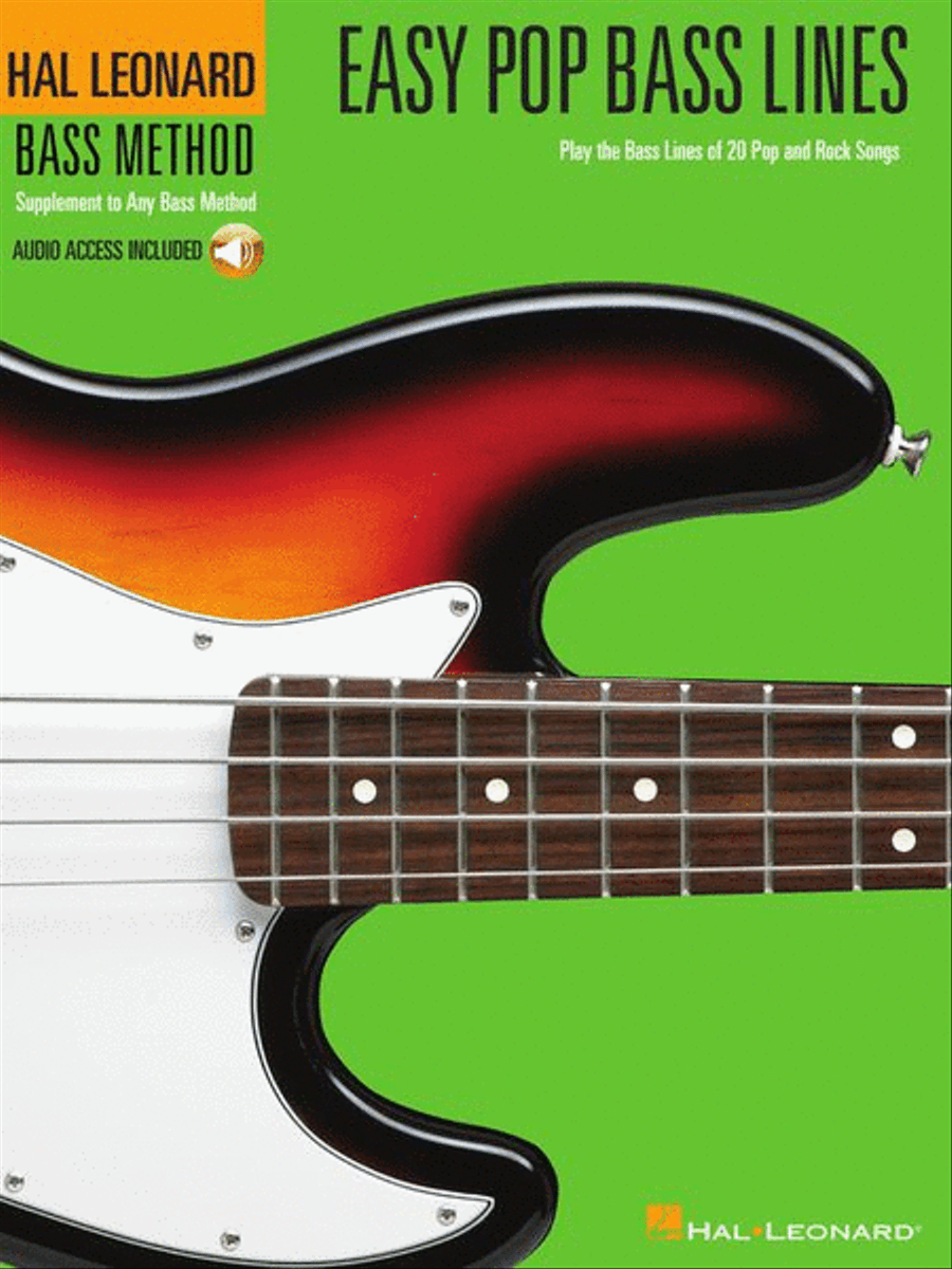 Easy Pop Bass Lines Bass Guitar scores gallery preview page 2
