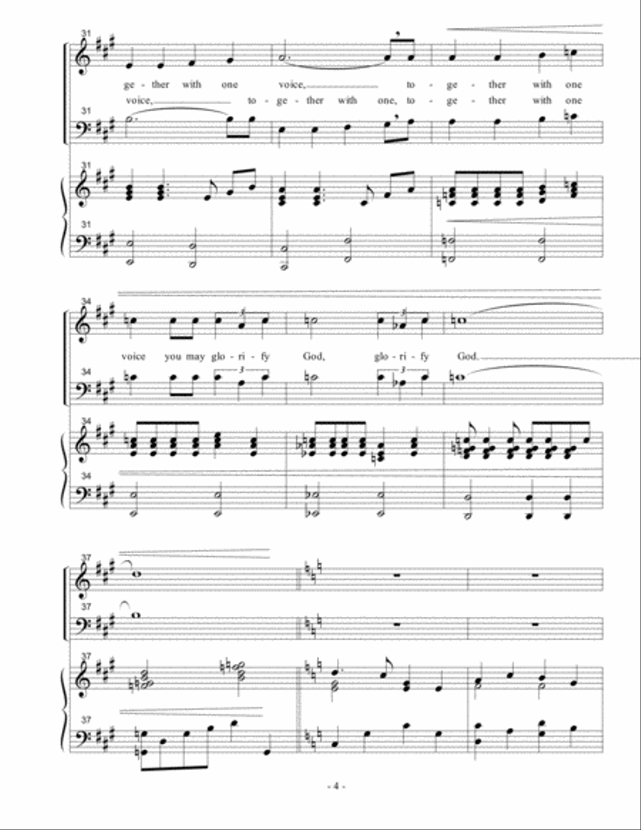 Blessings Vocal Duet scores gallery preview page 4