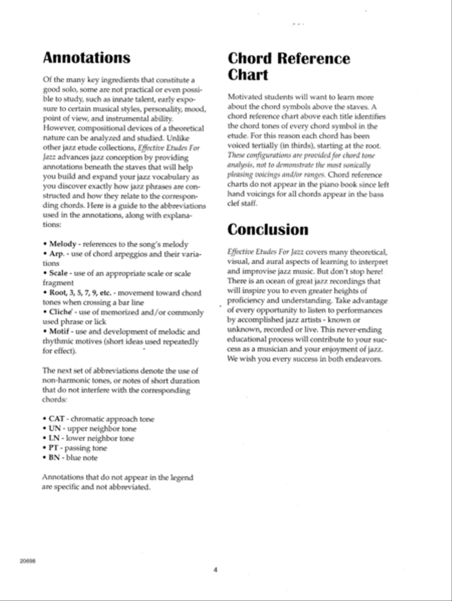 Effective Etudes For Jazz - Guitar - Book with MP3 Downloads Jazz Ensemble scores gallery preview page 5