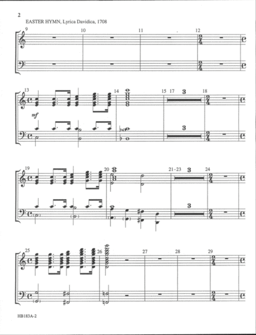 Fantasia for Easter Morning - handbell part 5-Octaves scores gallery preview page 3