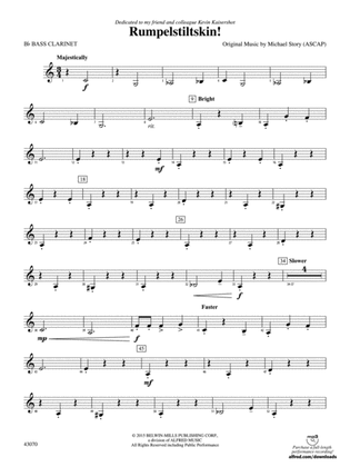 Rumpelstiltskin!: B-flat Bass Clarinet