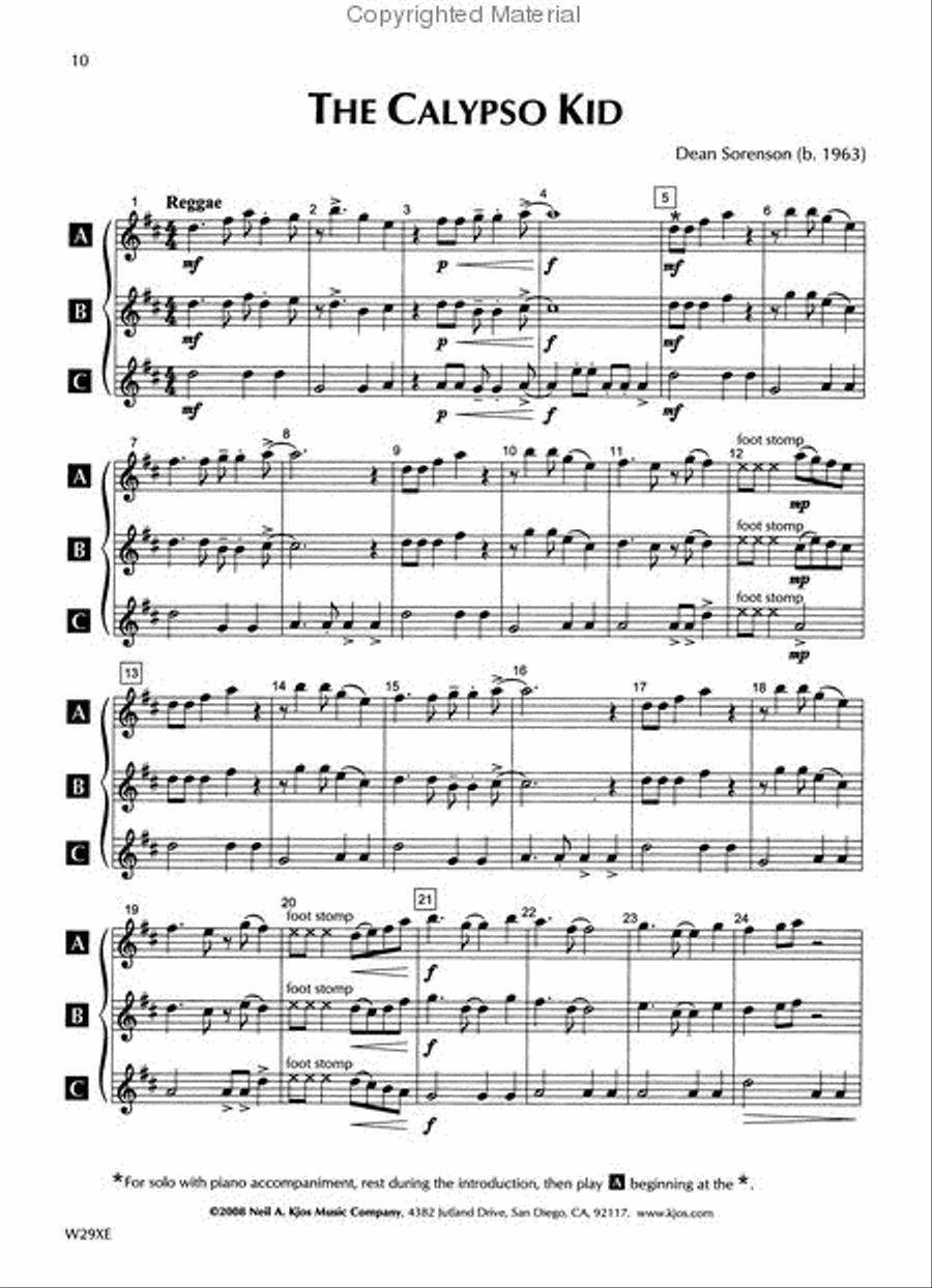 Standard of Excellence: Festival Ensembles 2 - Eb Alto Sax/Eb Baritone Sax Concert Band Methods scores gallery preview page 4