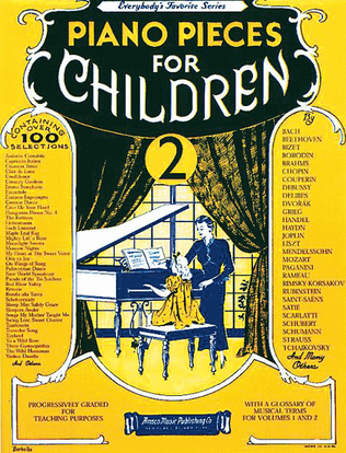 Book cover for Piano Pieces for Children – Volume 2