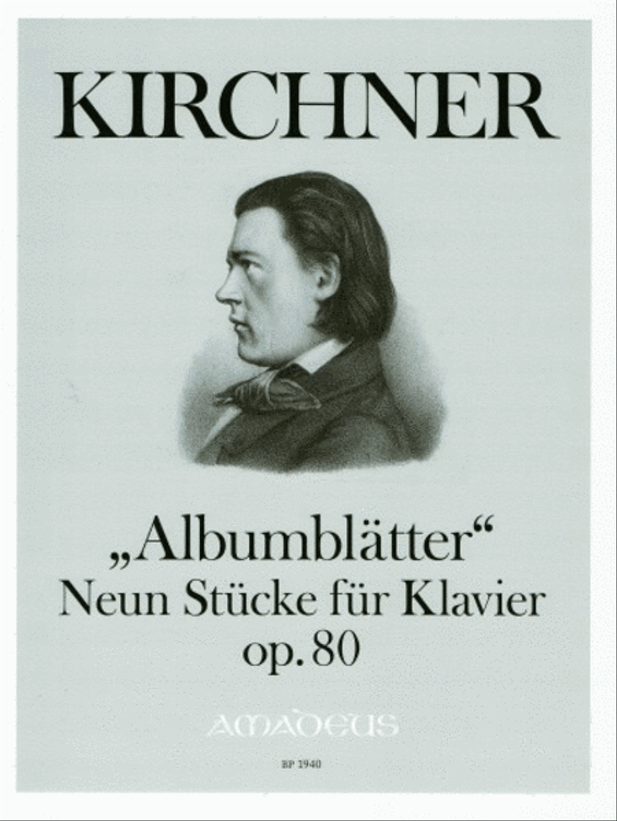 Albumblätter op. 80 Piano Solo scores gallery preview page 1