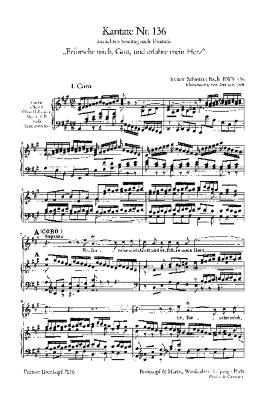Cantata BWV 136 “Erforsche mich, Gott, und erfahre mein Herz” ATB scores gallery preview page 2