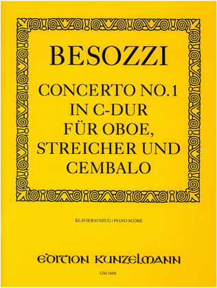 Book cover for Concerto for oboe no. 1