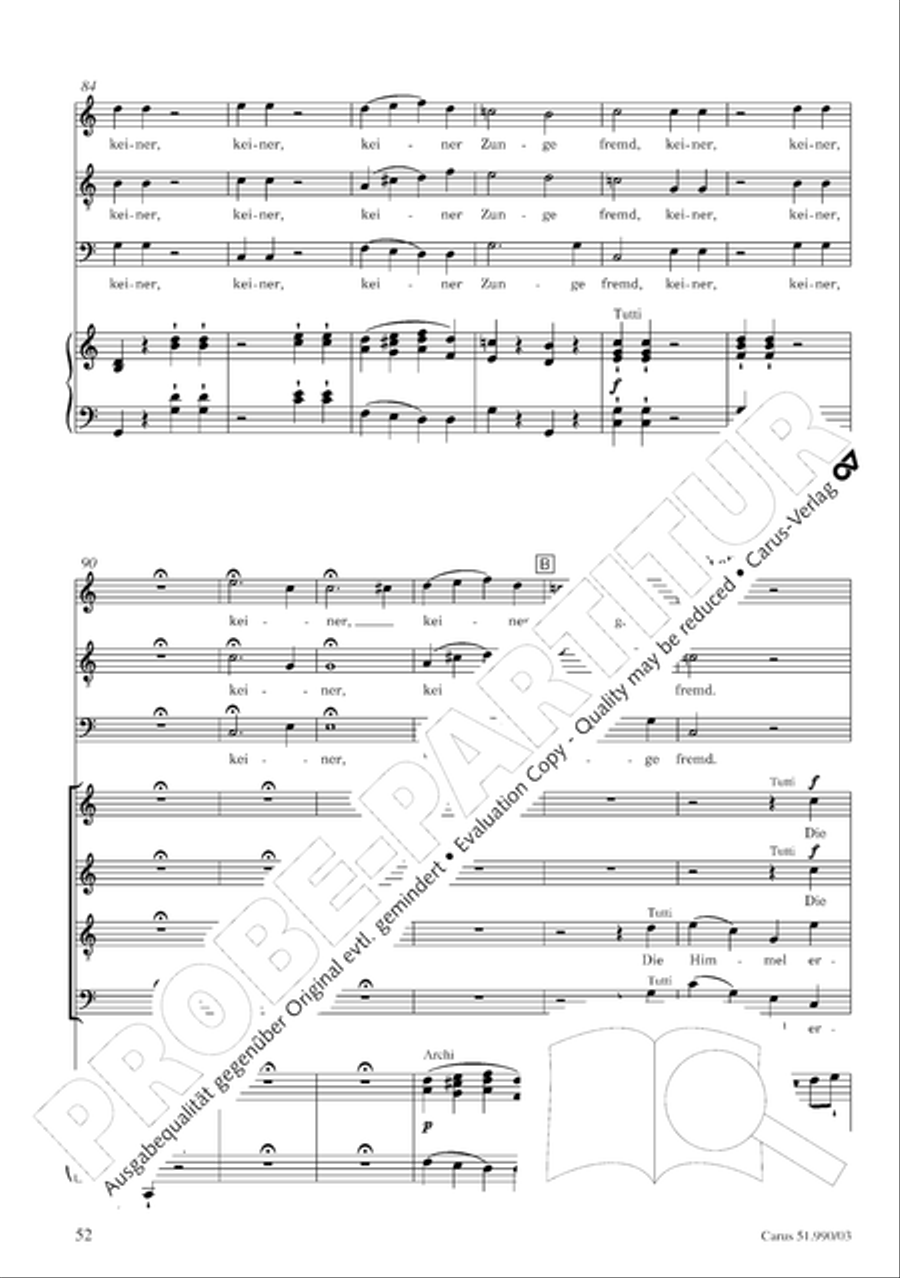 The Creation (Die Schopfung) The Creation (Die Schopfung) 4-Part scores gallery preview page 55