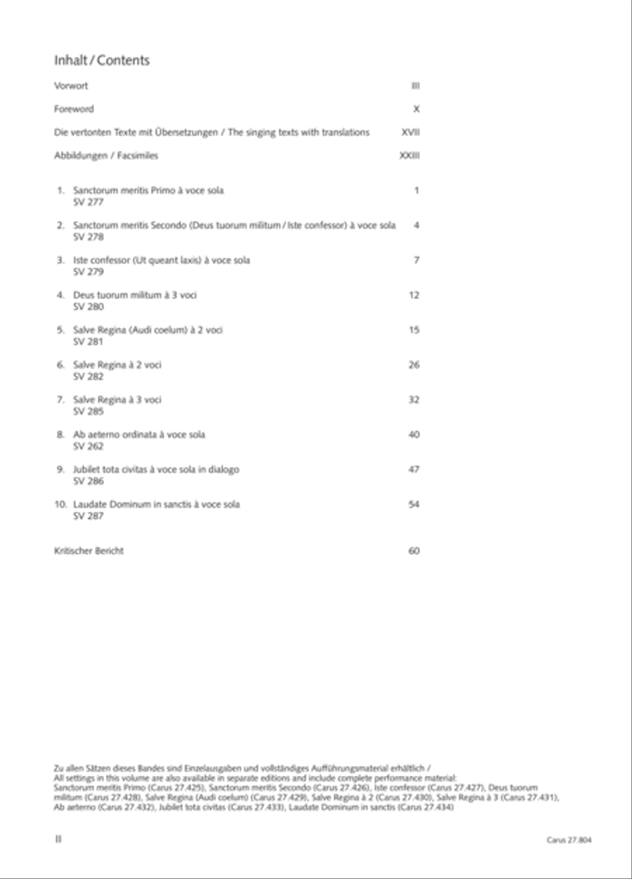 Hinni, Salve Regina, Motetti Score scores gallery preview page 3