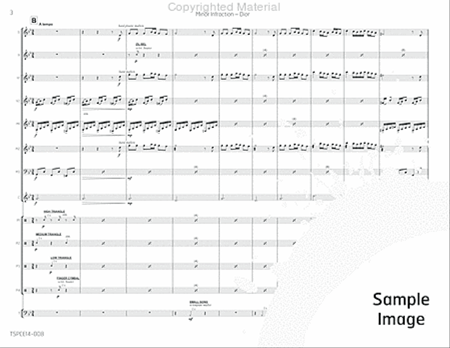 Minor Infraction Percussion Ensemble scores gallery preview page 7