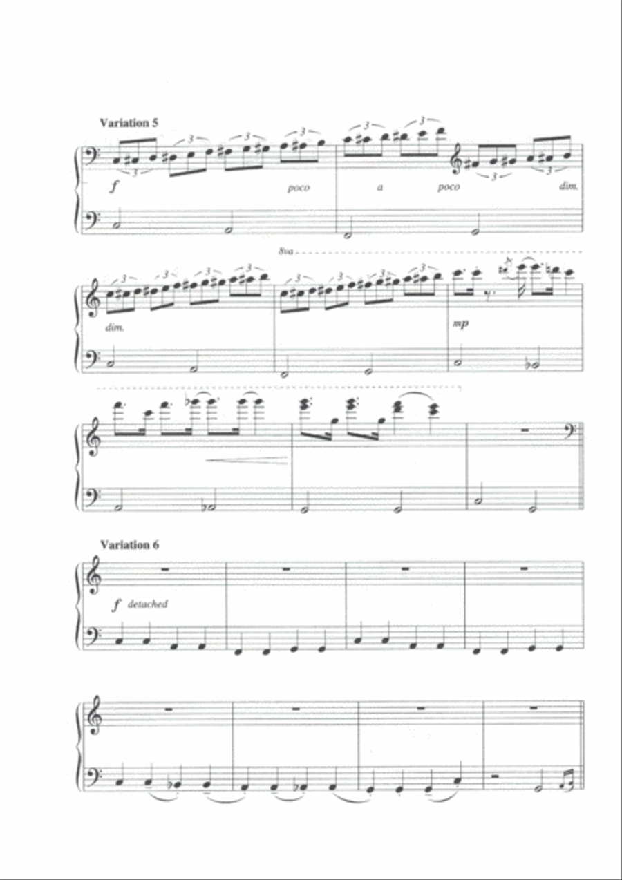 A Day in the Life of a Walking Bass Piano Solo scores gallery preview page 4