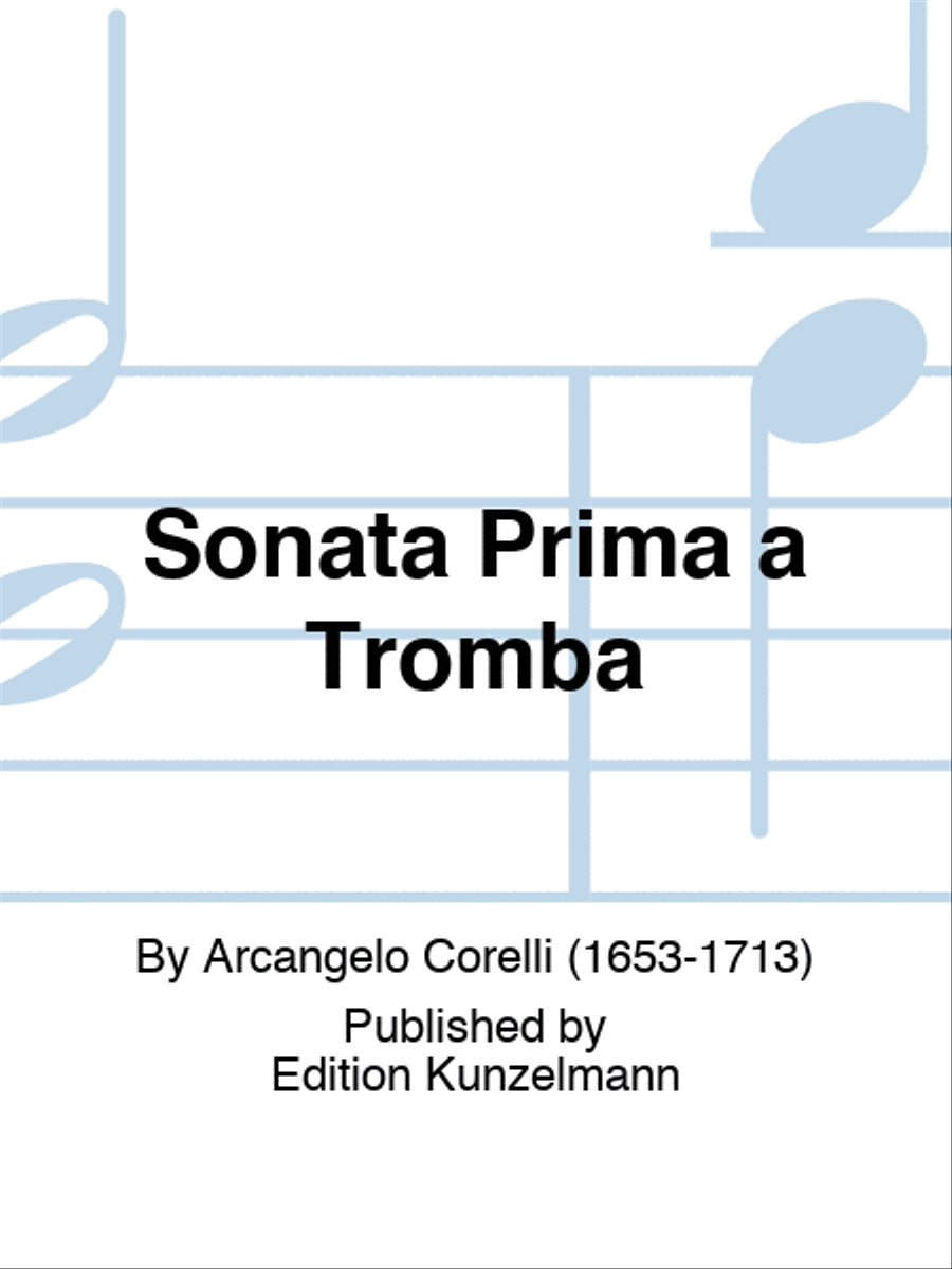 Sonata prima a tromba Sonata prima a tromba Violin scores gallery preview page 1