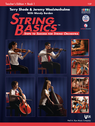 Book cover for String Basics - Book 1 - Teacher's Edition