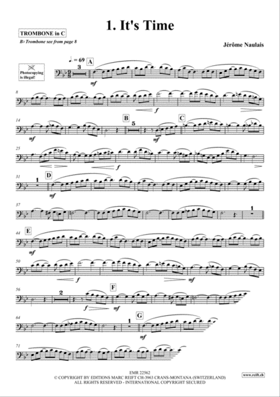 Play With Your Band Volume 3 Trombone scores gallery preview page 3