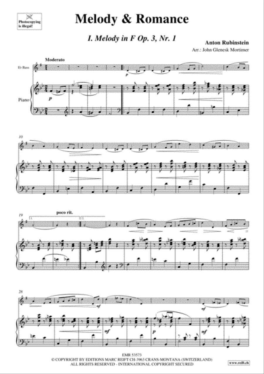 Melody & Romance Voice Solo scores gallery preview page 4