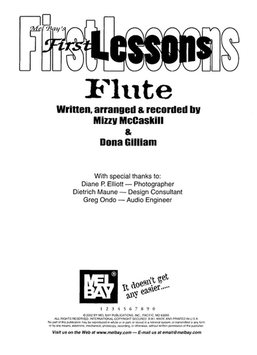 First Lessons Flute image number null