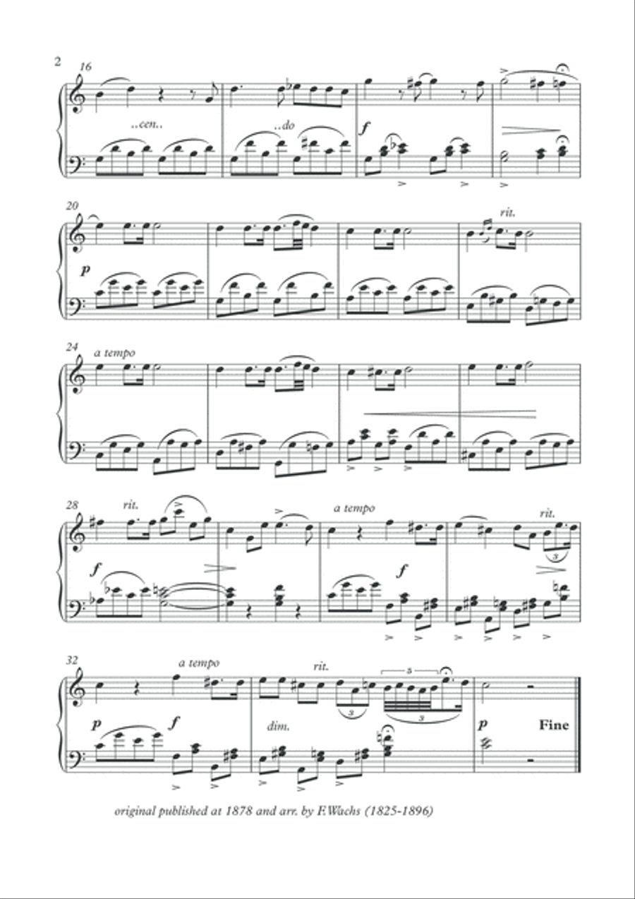 Opera Love Songs for piano Piano Solo scores gallery preview page 3