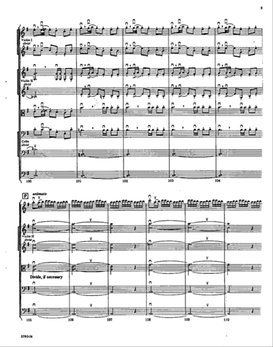 Slava! (Glory) Orchestra scores gallery preview page 8