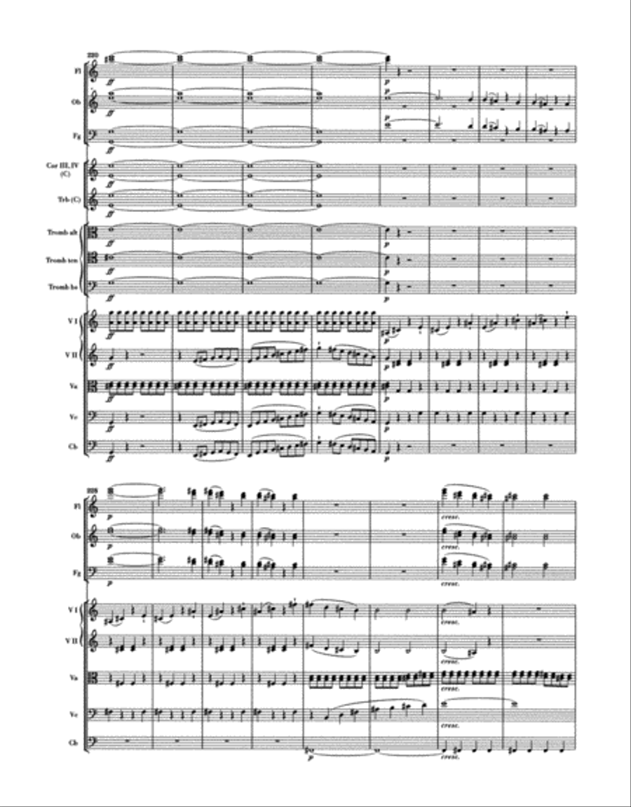 Leonore Overture for Orchestra no. 3 (1806) Orchestra scores gallery preview page 3