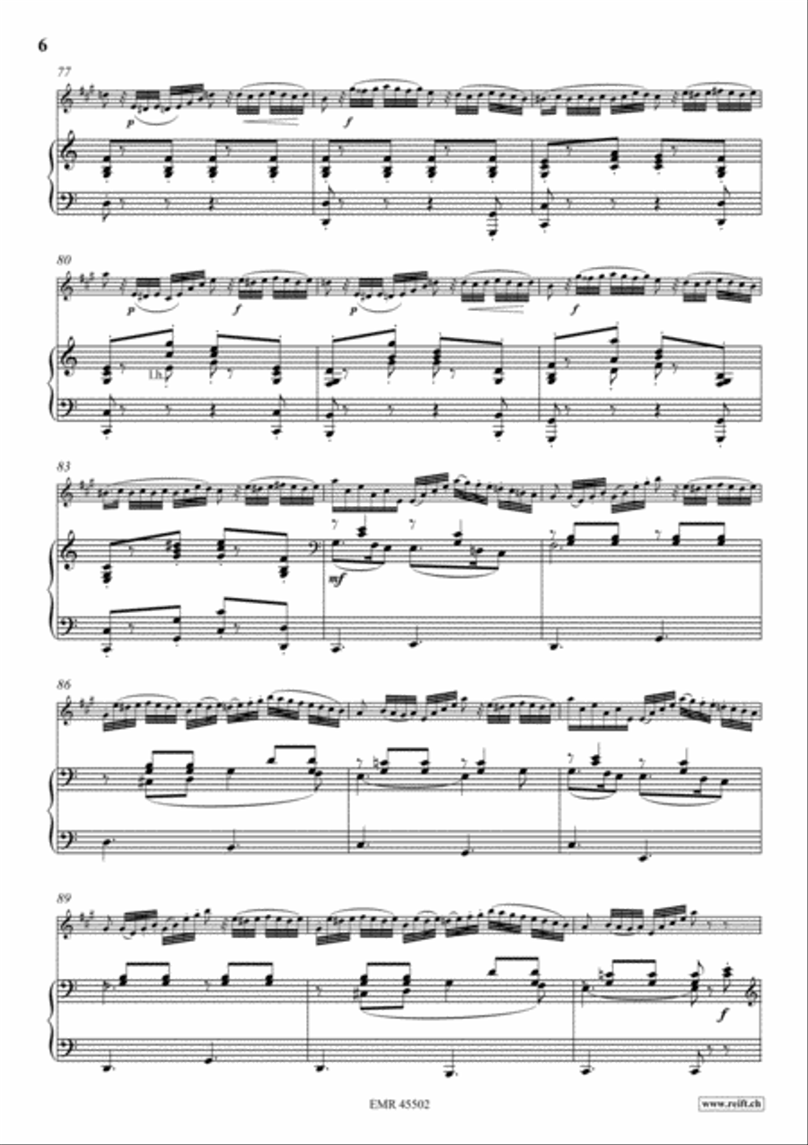 The Carnival Of Venice The Carnival Of Venice Baritone Saxophone scores gallery preview page 7