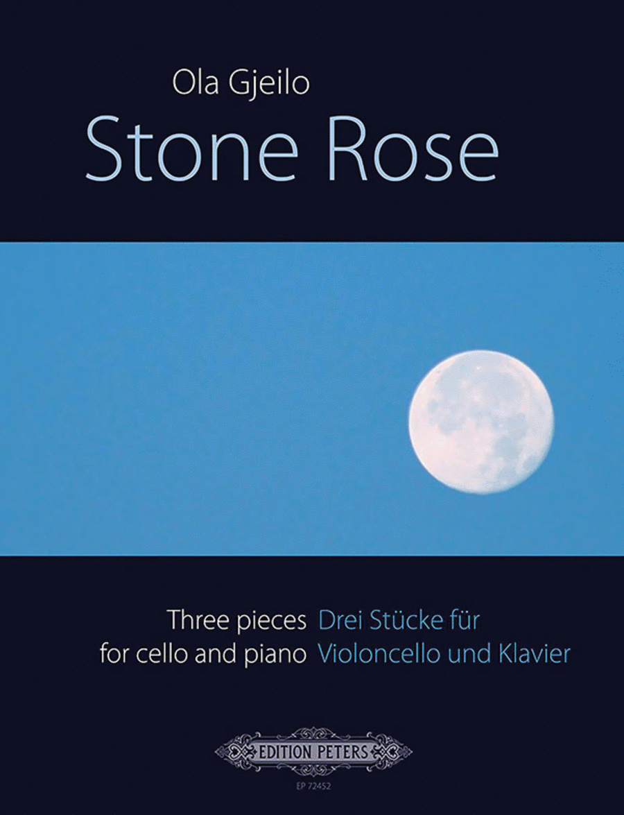 Stone Rose -- 3 Pieces for Cello and Piano Piano Accompaniment scores gallery preview page 1