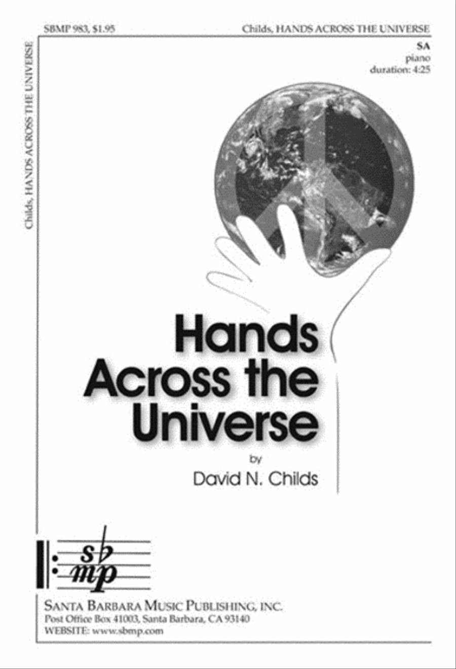 Hands Across the Universe - SA Octavo SA scores gallery preview page 1