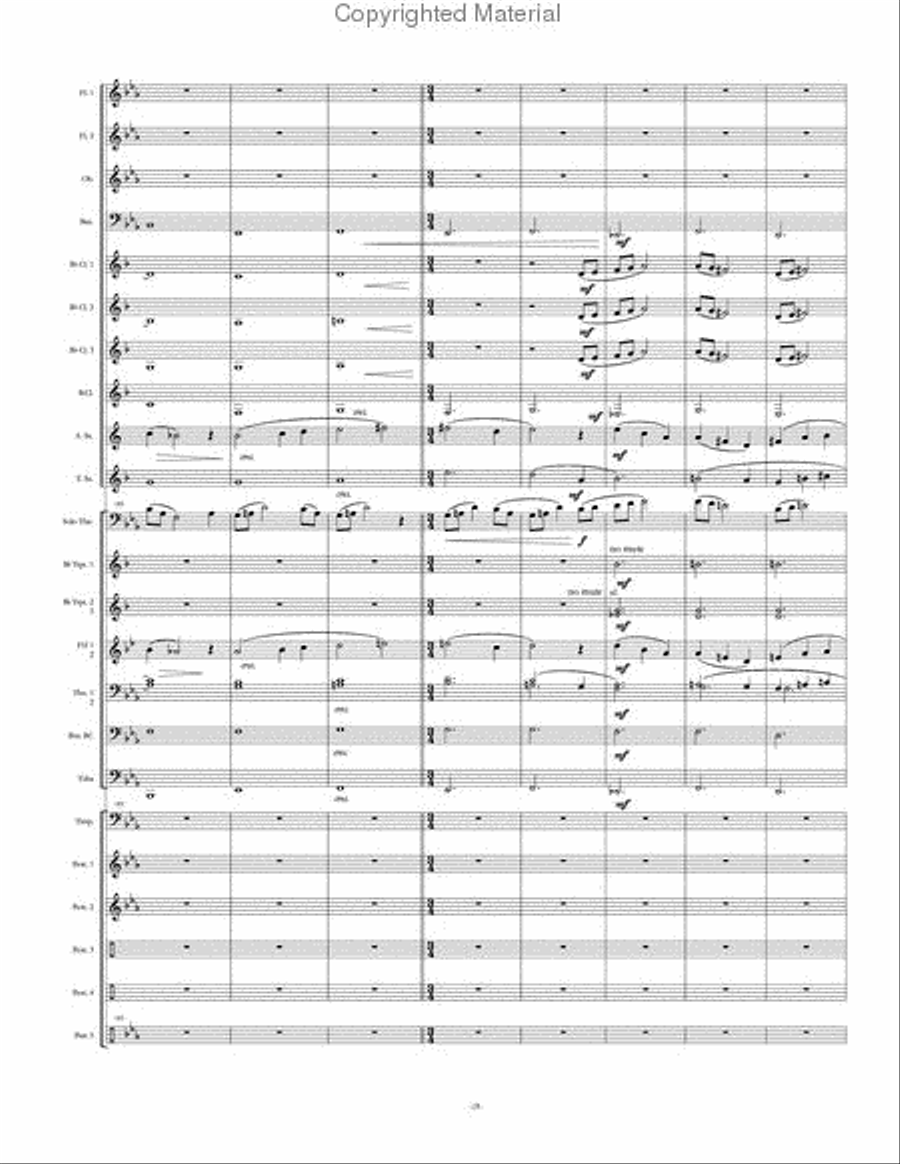 Seminar Concert Band scores gallery preview page 29