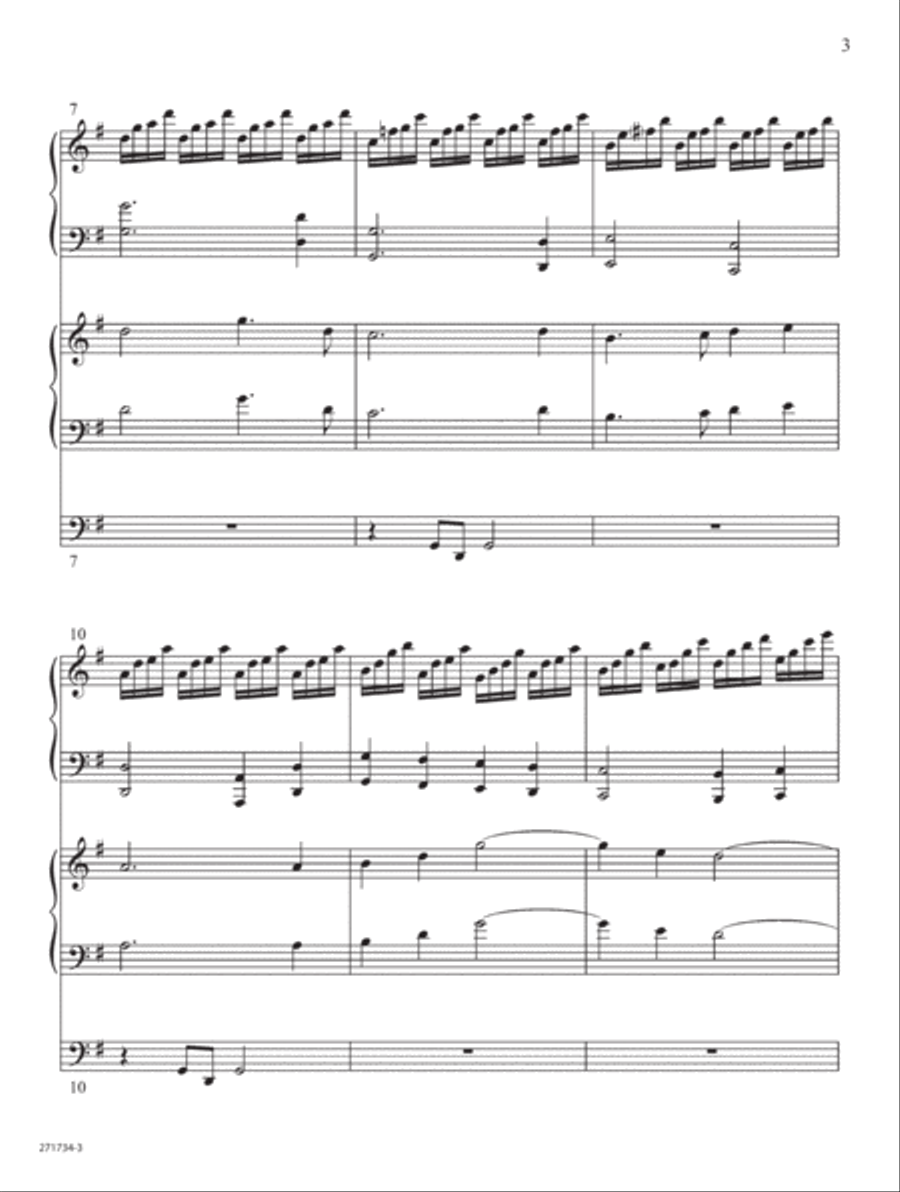 Grace So Amazing Organ scores gallery preview page 3